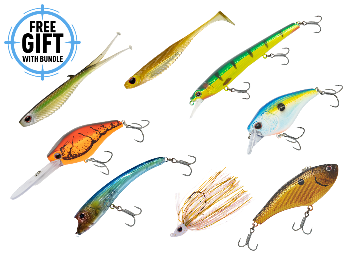 Nomad Tackle Freshwater Lures Sampler Bundle