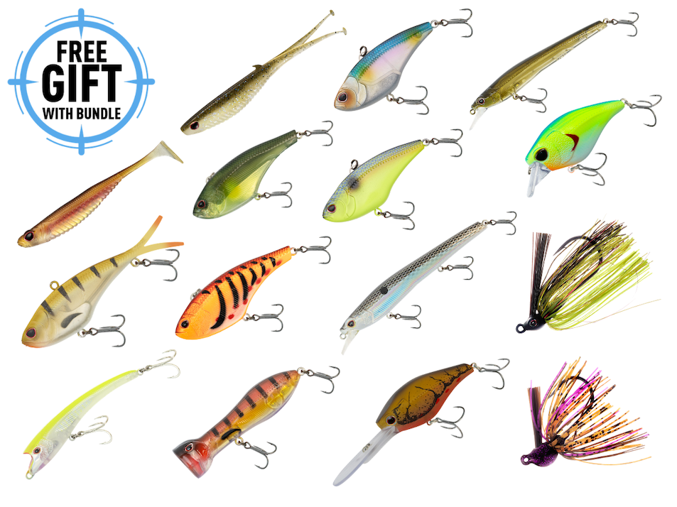 bass fishing bait lures BAIKALBASS Tackle Kits Hard Baits Minnow Pencil VIB Crankbaits Topwater Floating Lures Assorted Fishing Tackle Sets (006-43pcs) : Sports & Outdoors Perfect for Texas Rigs Shine Glide Pro Baby Bass