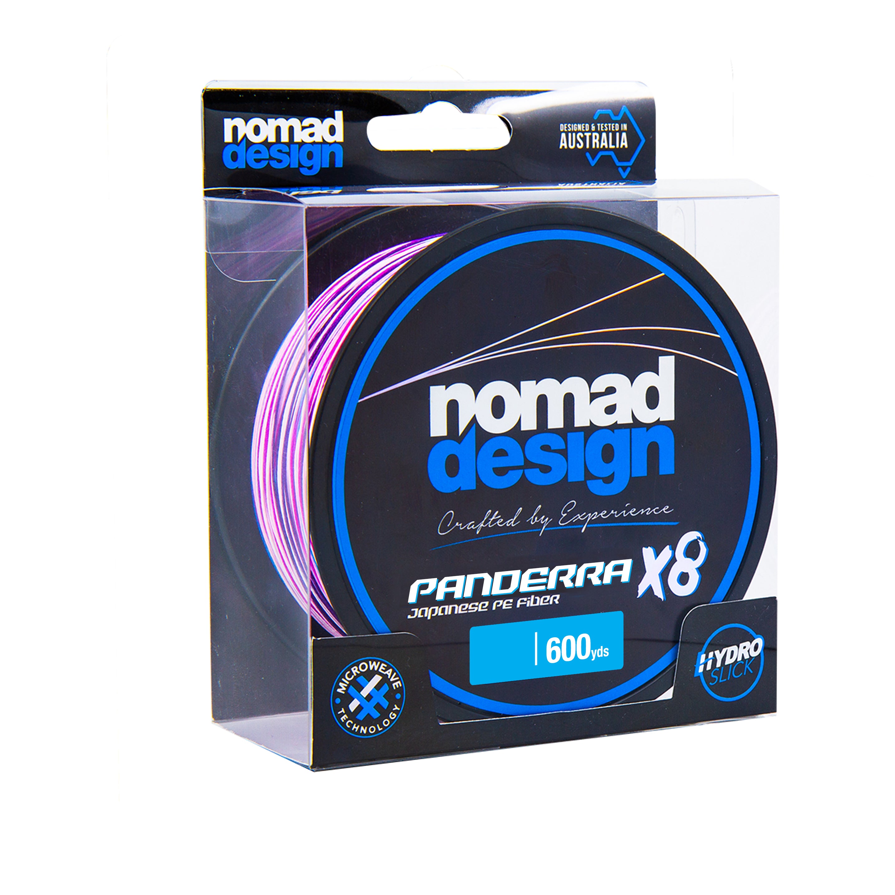Panderra Multicolour X8 Braid 600yds – Nomad Tackle