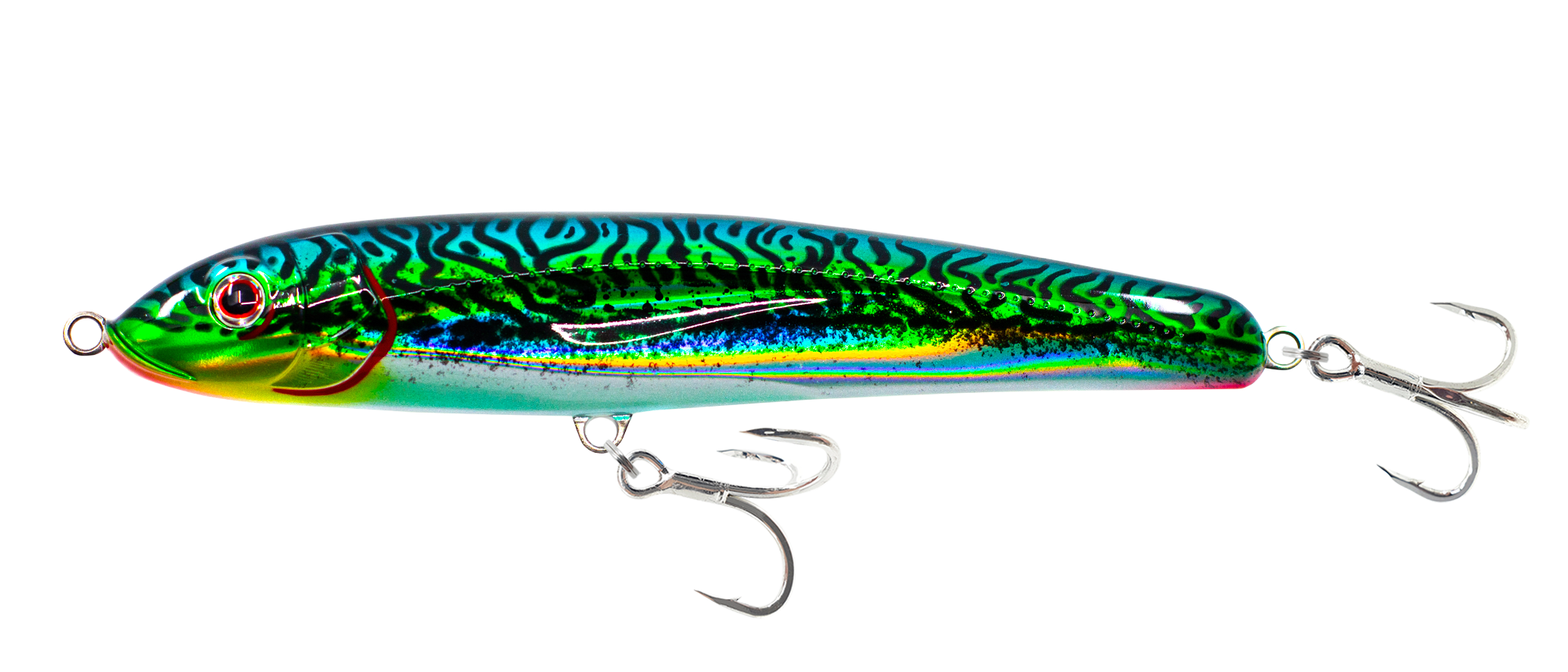Nomad Design Riptide - 125mm Slow Sinking - Silver Green Mackerel