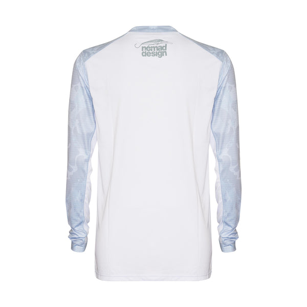 Tech Fishing Shirt - Camo Splice Blue