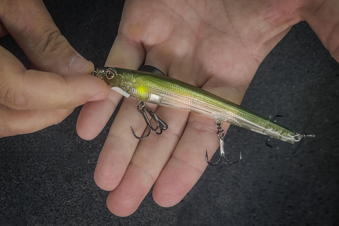 How to MODIFY the SHIKARI JERKBAIT for FORWARD FACING SONAR