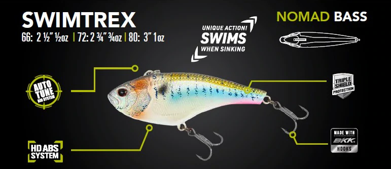 Swimtrex Lipless Crankbait