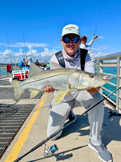 Sebastian Inlet Snook on Vibes!