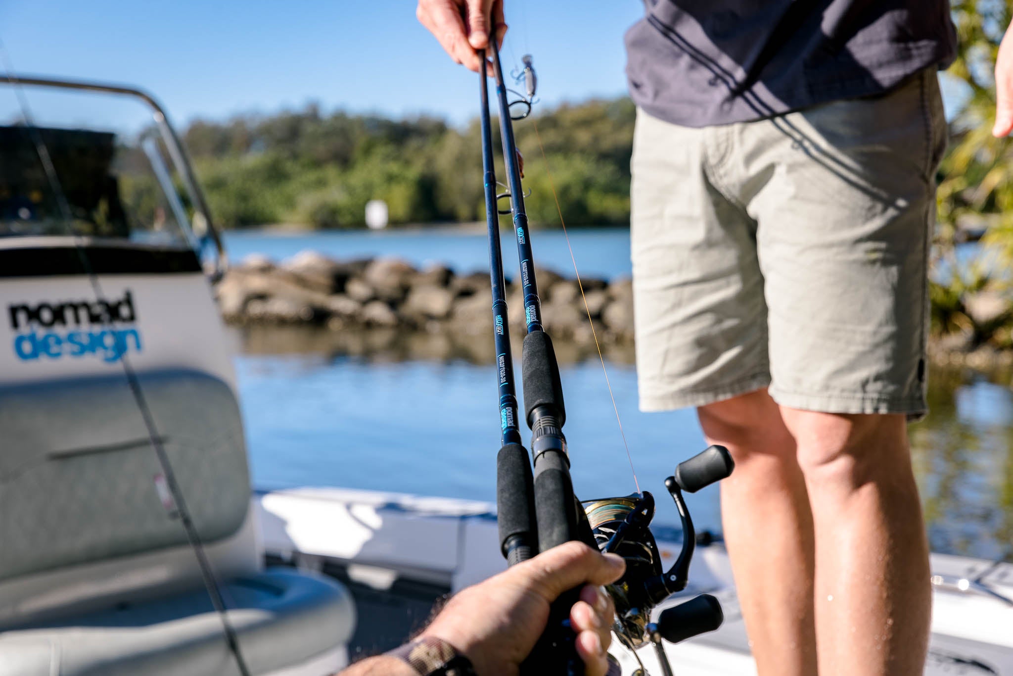 Nomad Tackle Seacore Inshore Spin Rods