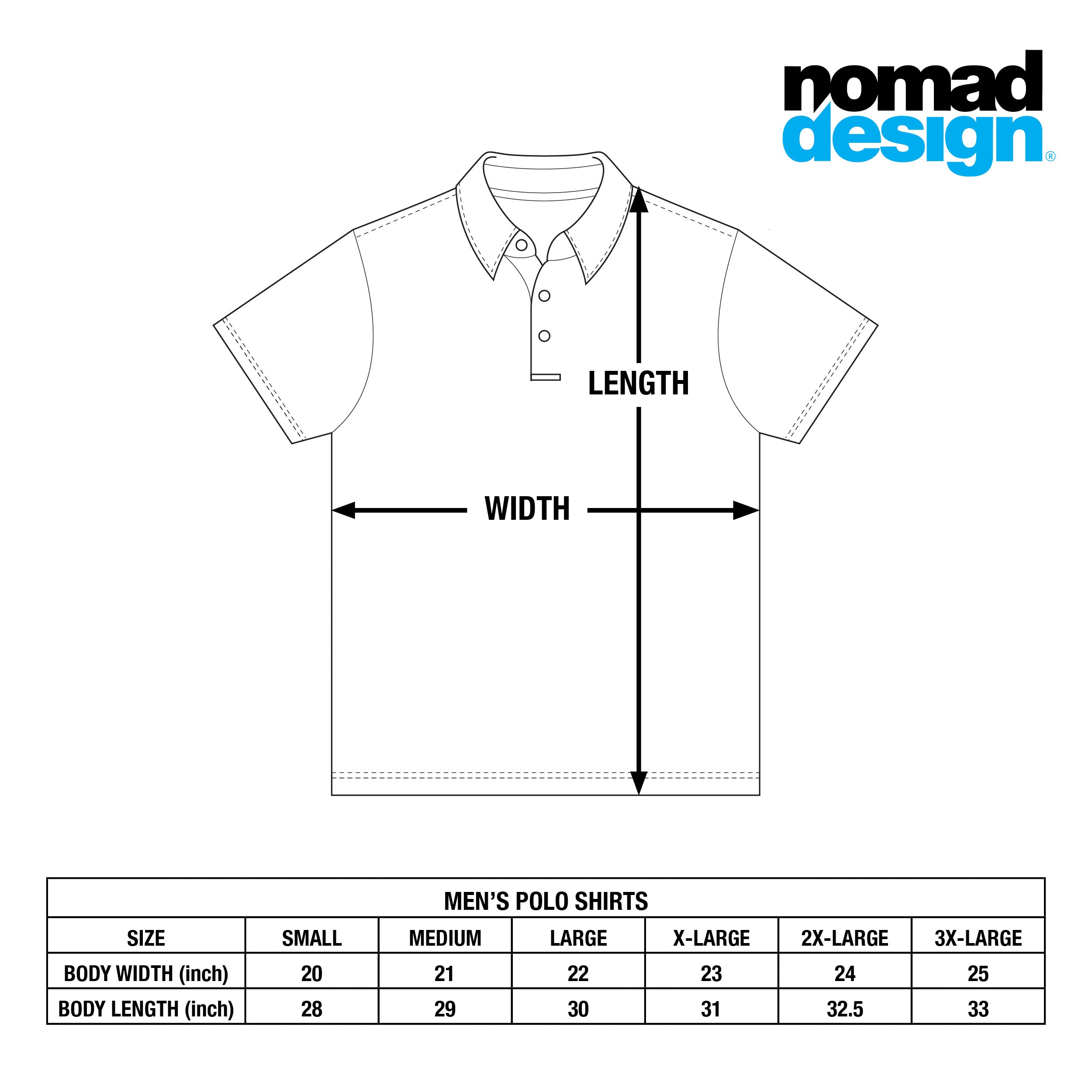 Nomad Design Polo Shirt - Stacked