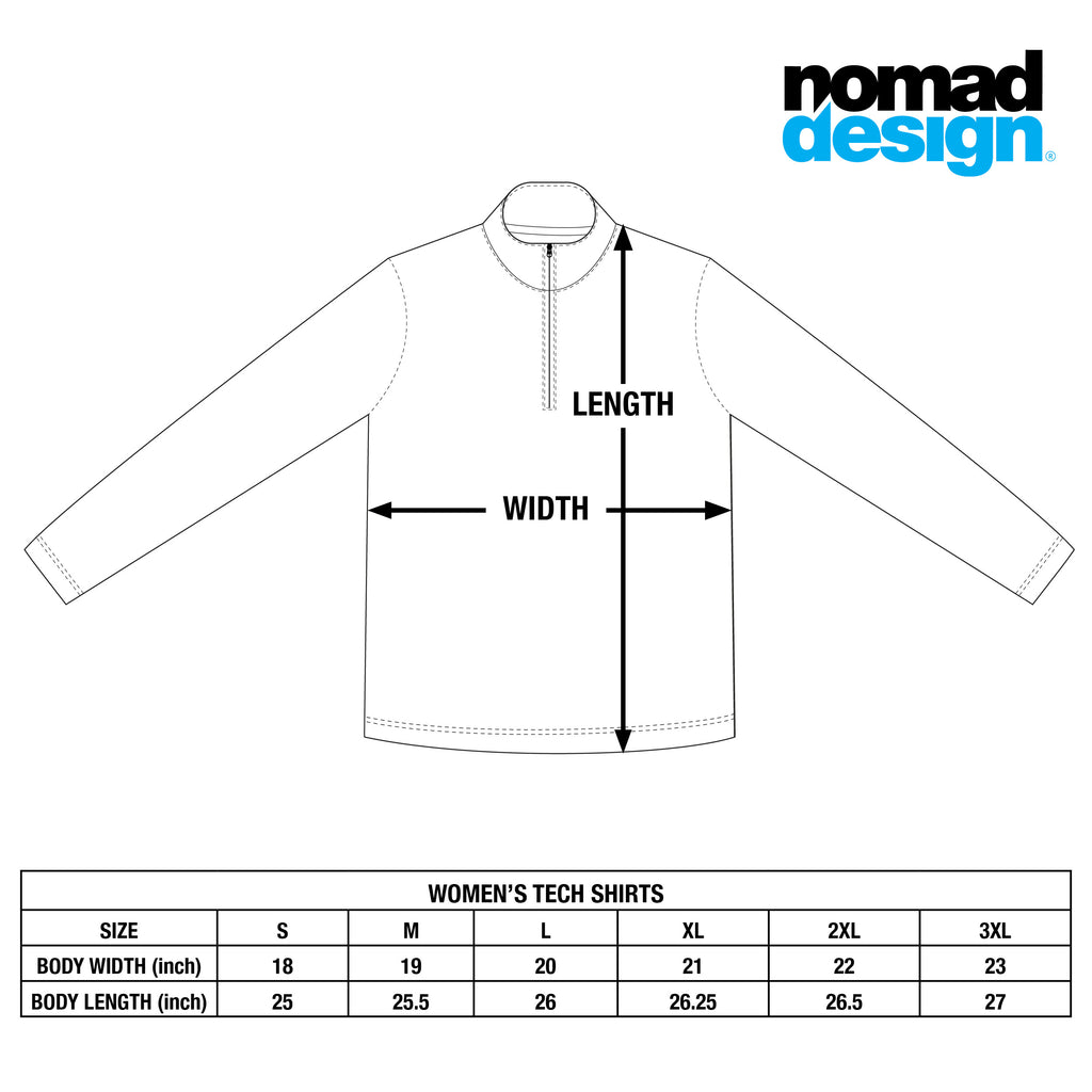 Nomad Design Womens Collared Fishing Jersey - Luguna