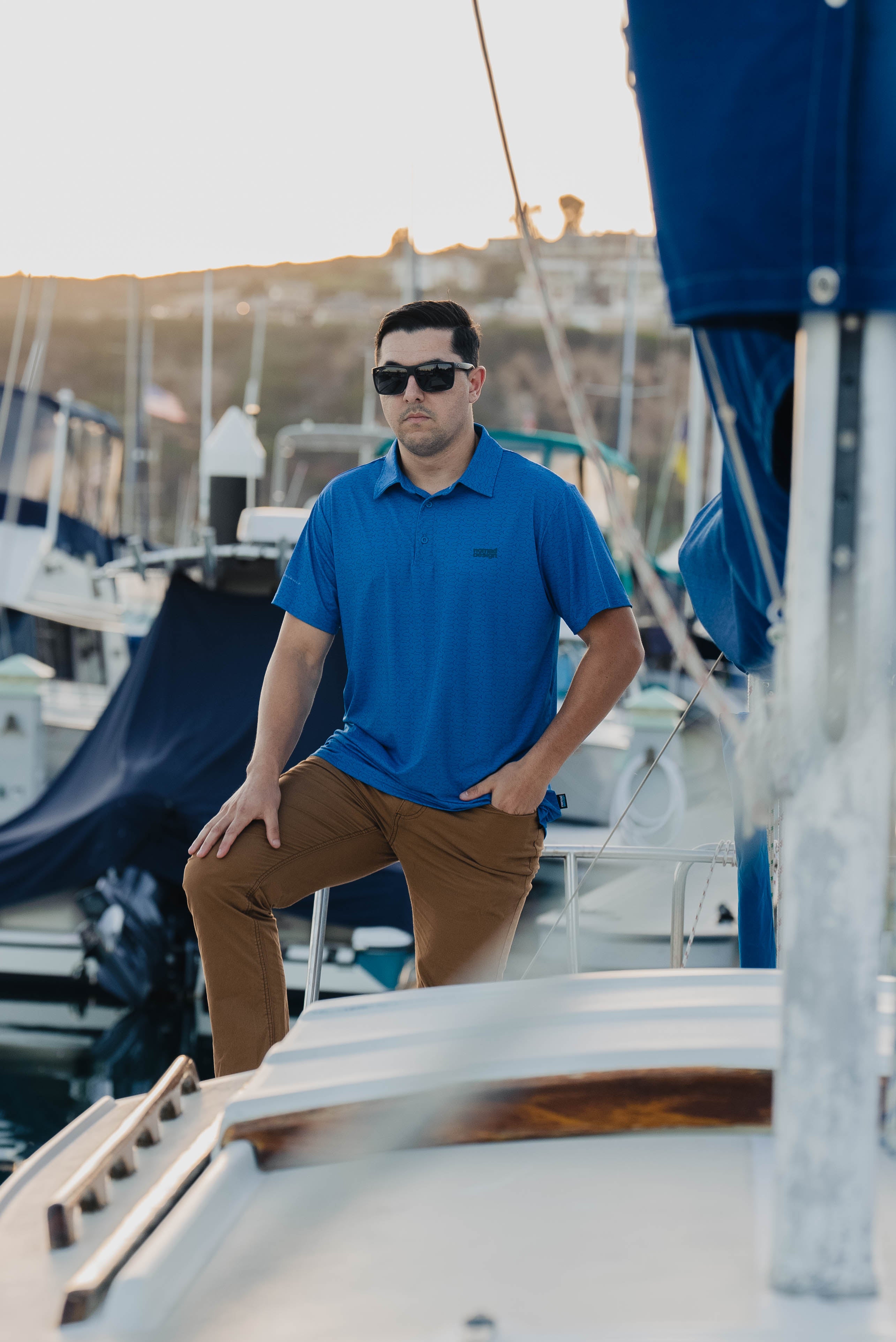 Nomad Design Polo Shirt - Stacked