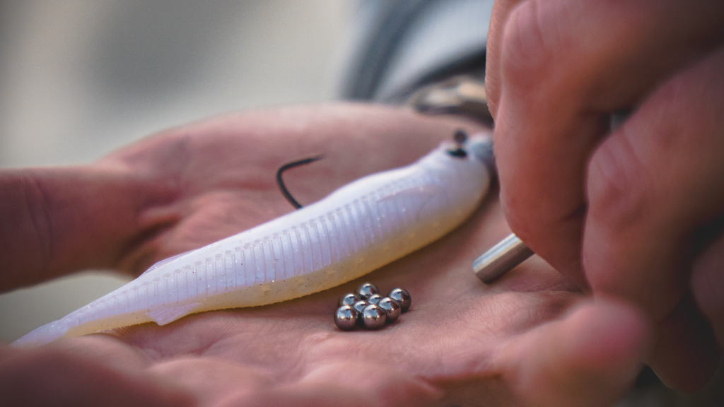 Nomad Design Fallout Minnow 5" Live Ops - 4 Pack Golden Shad