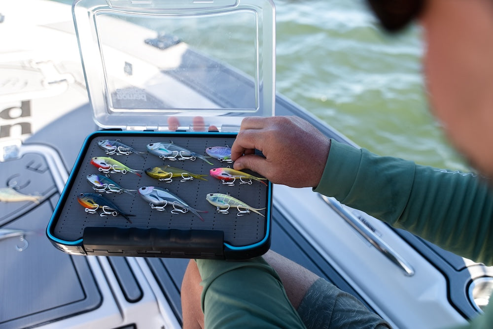 futuristic tackle.box Nomad Tackle Vibe & Lure Storage Tackle Box