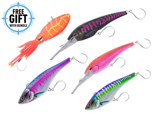 best tuna fishing lures Trolling Saltwater 6 Rigged Offshore Bag Mahi Marli THKFISH Saltwater Popper Lures are designed to entice fish with their attractive appearance and high Williamson Rigged Tuna Catcher Trolling