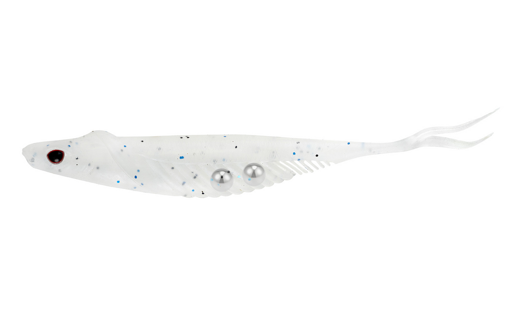 Nomad Design Cobra Shad 4.5" Live Ops - 4 Pack Ice