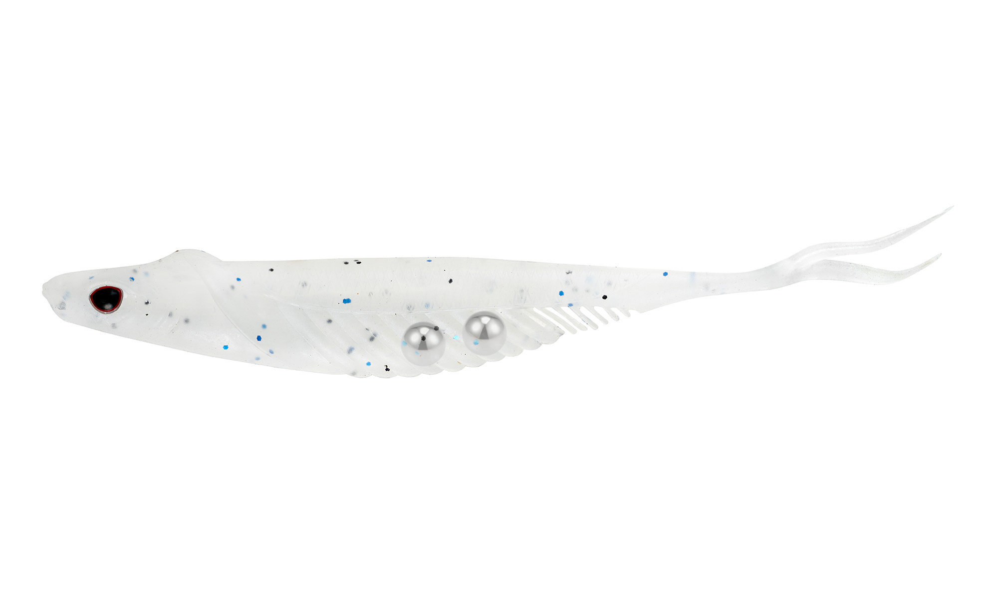 Nomad Design Cobra Shad 4.5" Live Ops - 4 Pack Ice