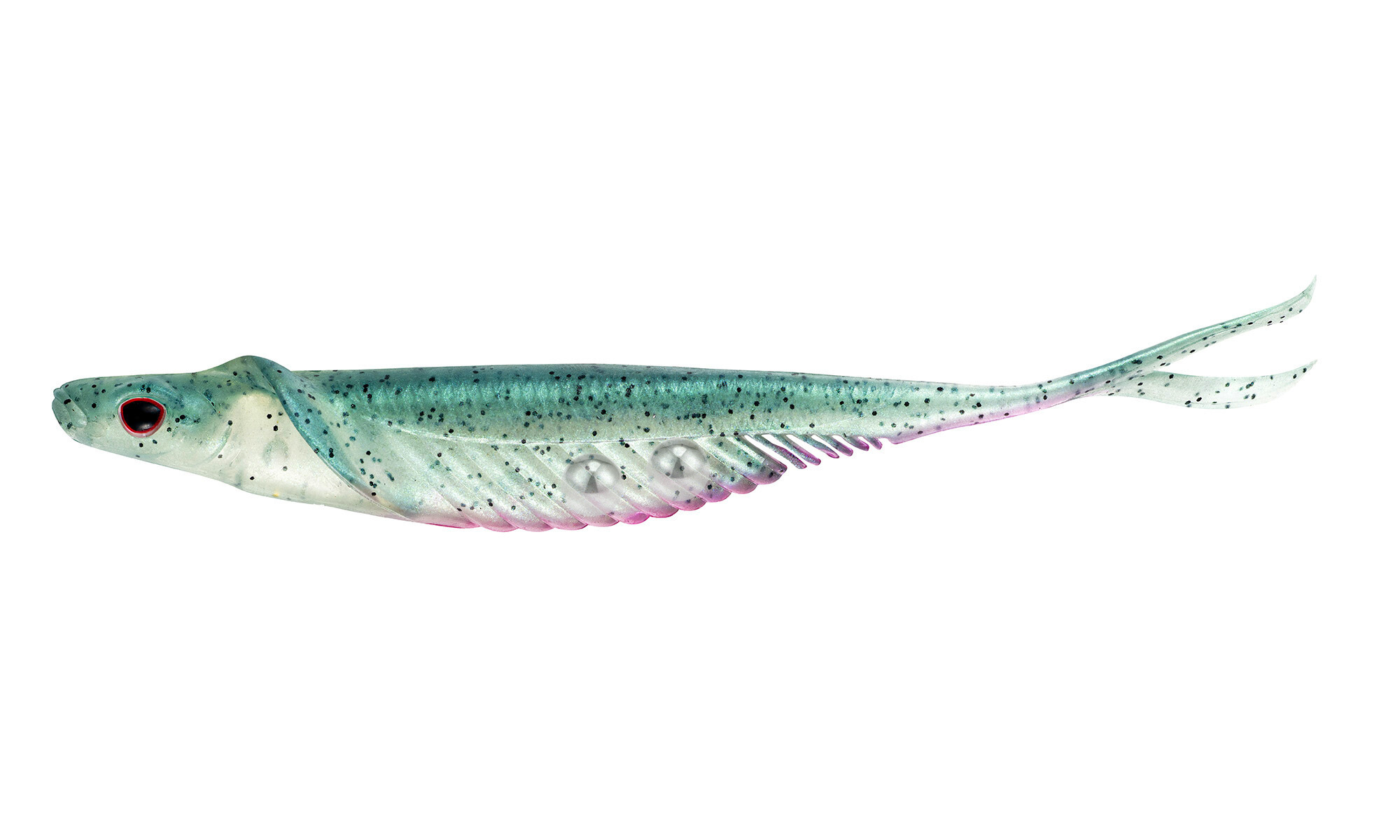 Nomad Design Cobra Shad 4.5" Live Ops - 4 Pack Pink Wakasagi