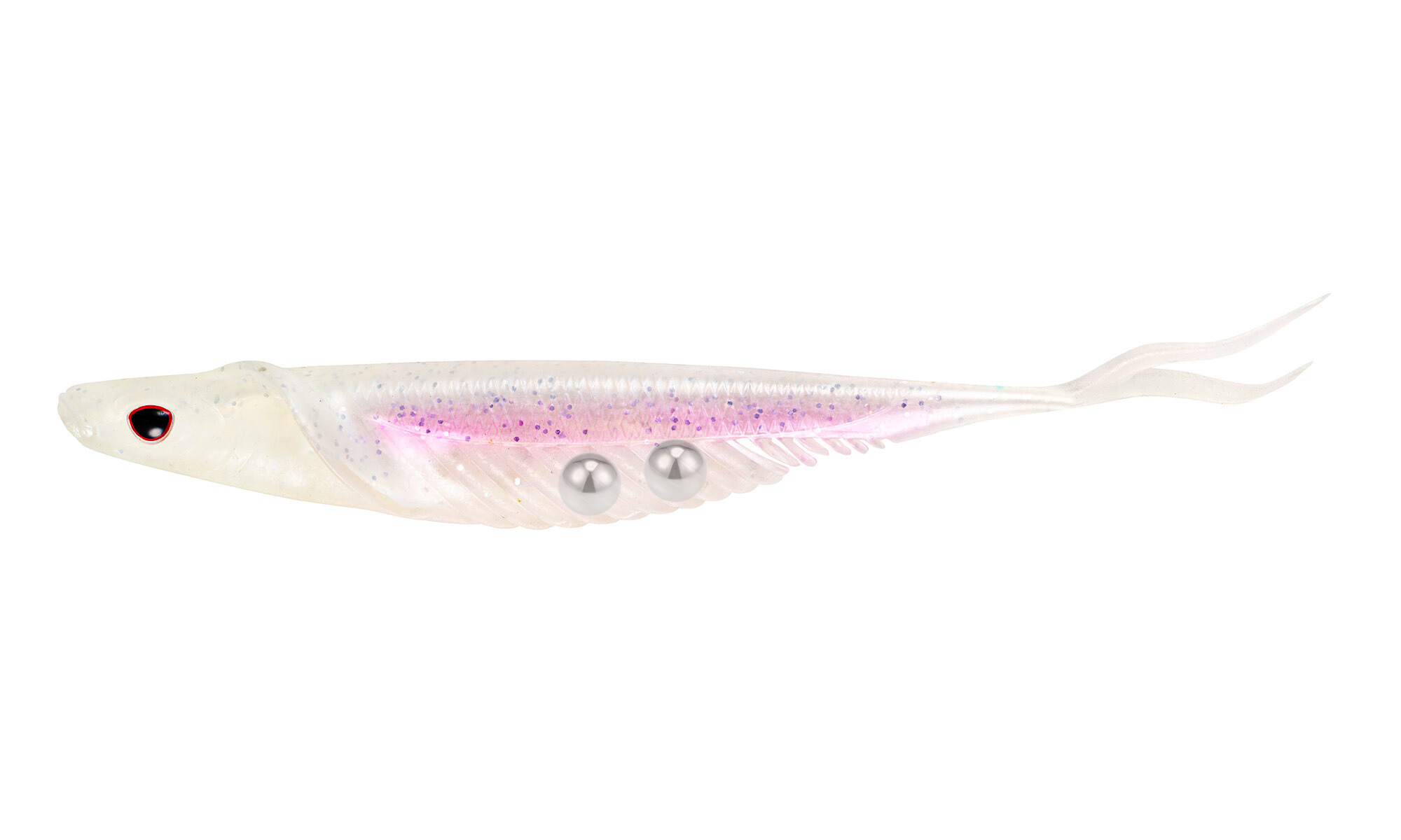 Nomad Design Cobra Shad 4.5" Live Ops - 4 Pack Silver Shad