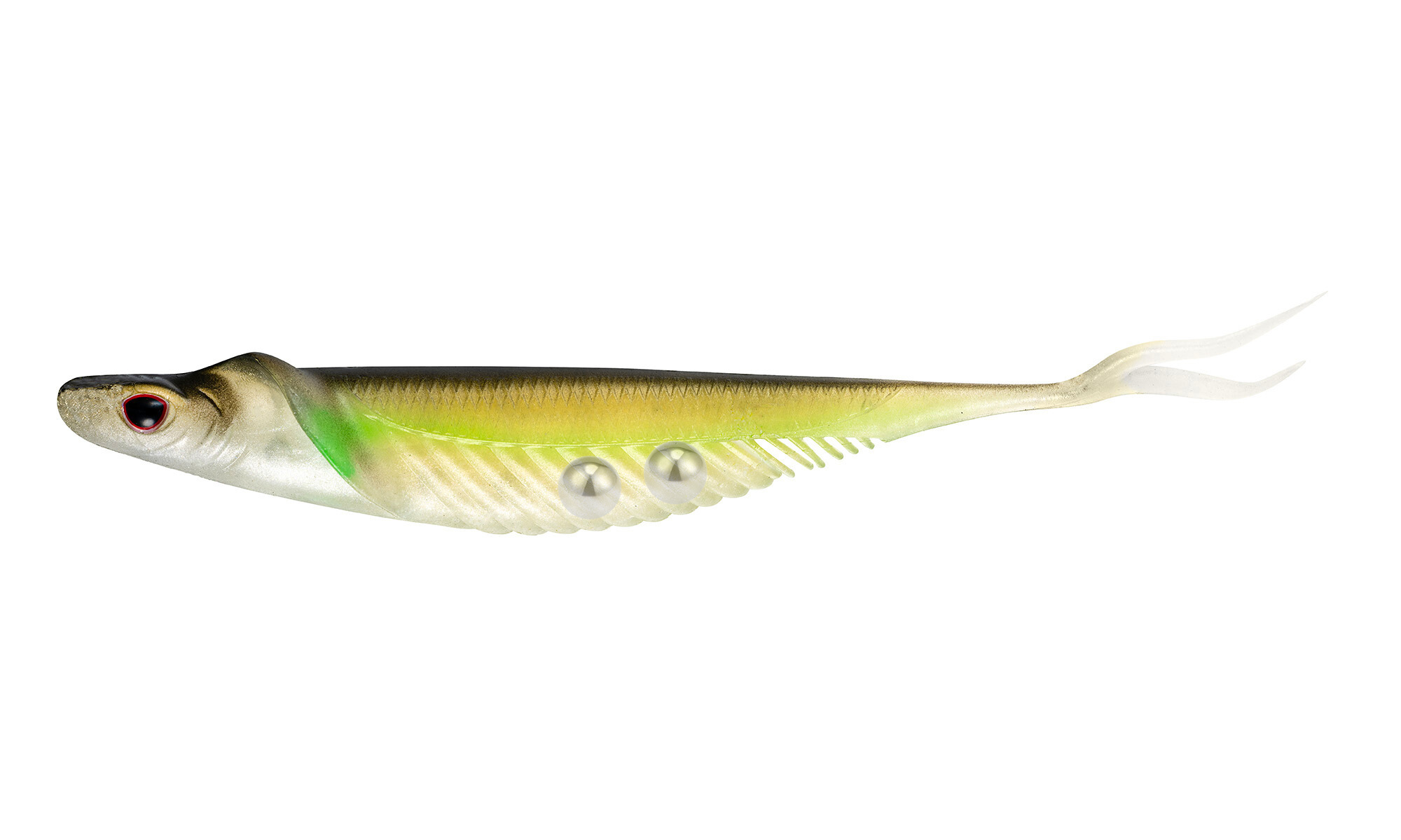 Nomad Design Cobra Shad 4.5" Live Ops - 4 Pack Golden Shad