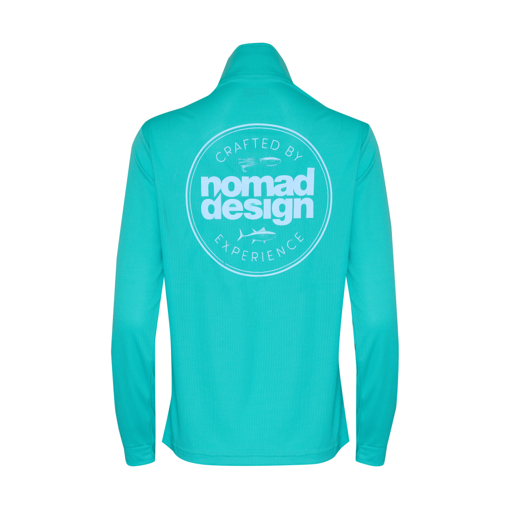 Nomad Design Womens Collared Fishing Jersey - Classic Squid S