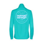 Nomad Design Womens Collared Fishing Jersey - Classic Squid S