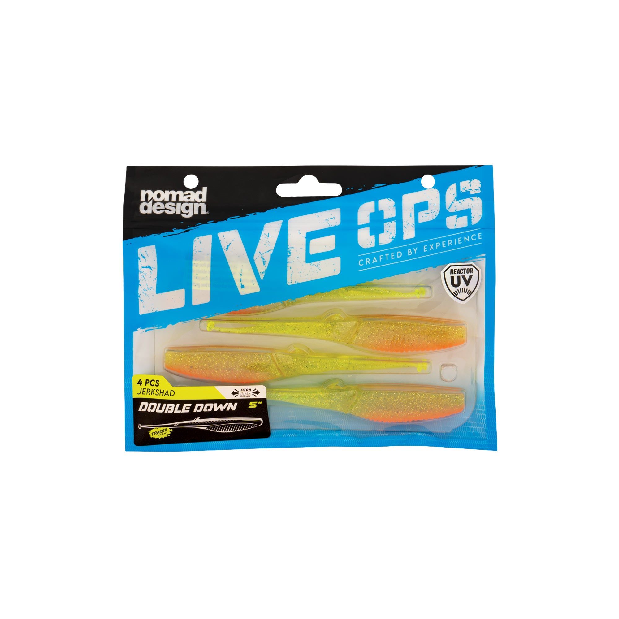 Double Down 7" Jerkshad - 3 Pack - Live Ops