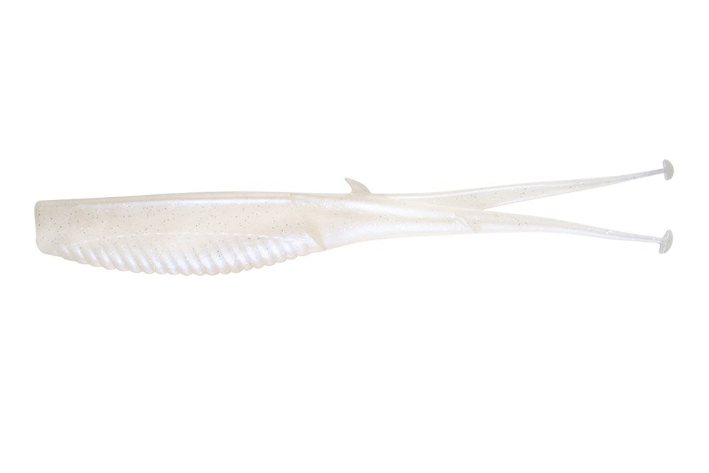 Nomad Design Double Down 5" Jerkshad - 4 Pack - Live Ops Pearl white
