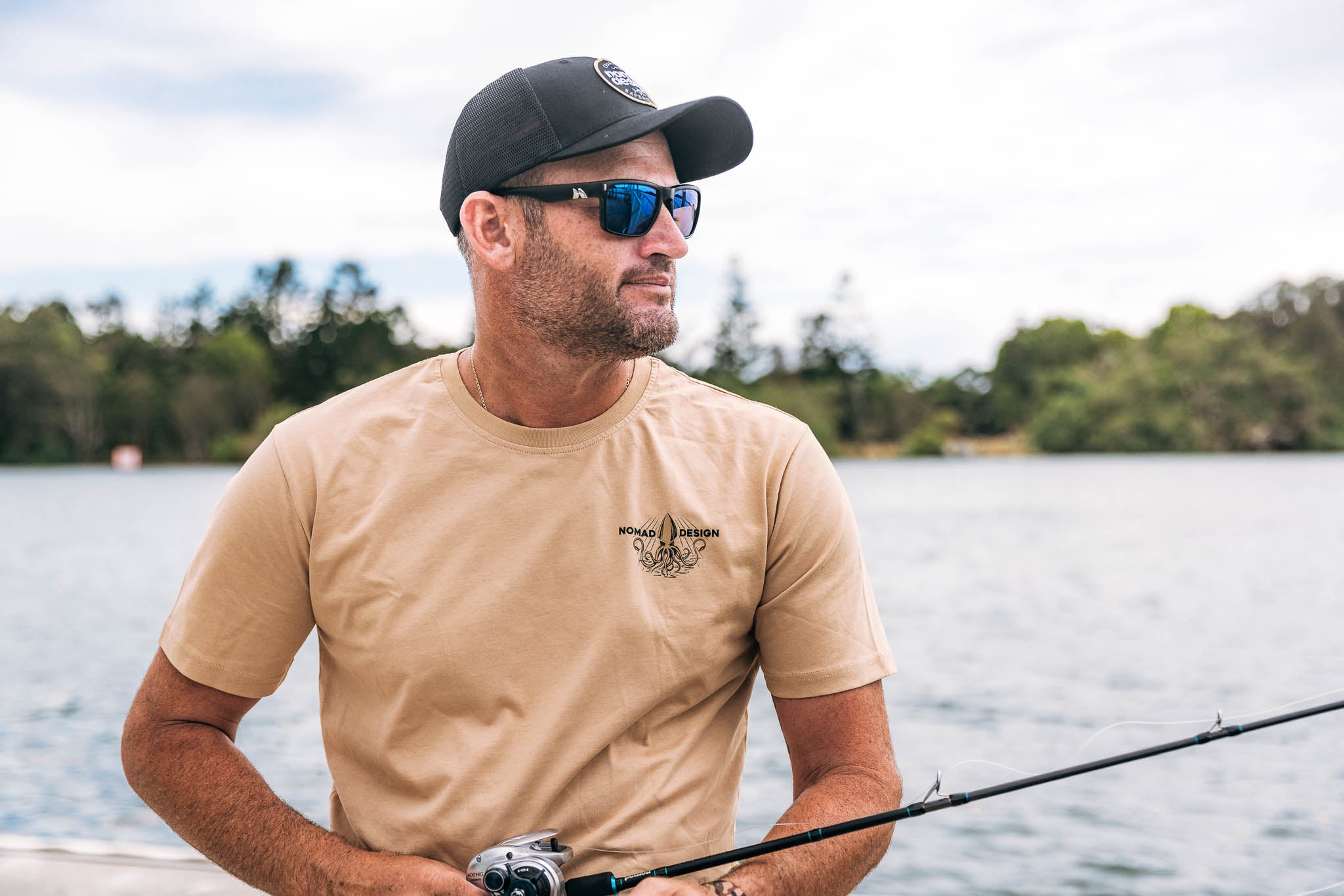 Nomad Design T-Shirt - Squidtrex™ Rising Tan