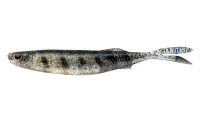 Fallout Minnow 4.25" Live Ops - 4 Pack - Soft Plastic Swimbaits