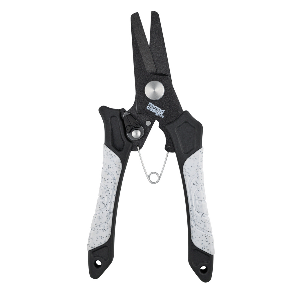 Nomad Design HYDRA-X 7" Bait Shears Stainless Default Title
