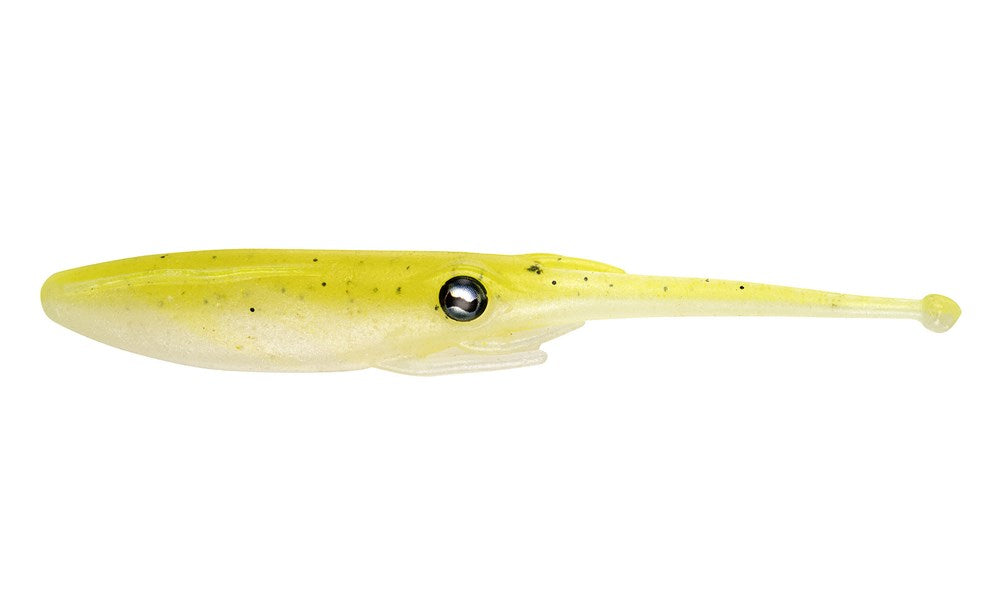 Nomad Design Jerksquid 4" Jerkshad - 5 Pack - Live Ops Bone Tiger