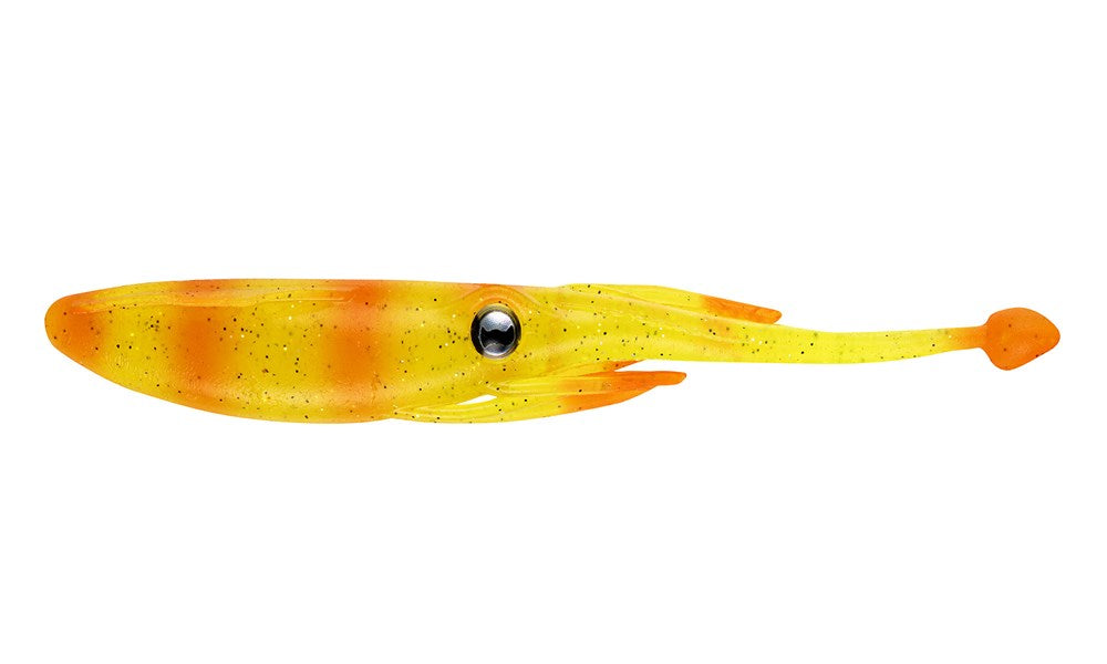 Nomad Design Jerksquid 5" Jerkshad - 4 Pack - Live Ops Gold Bullet