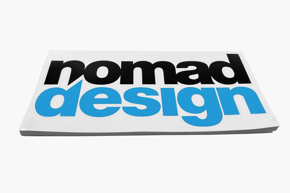 Nomad Design Nomad Design Sticker Black / Blue