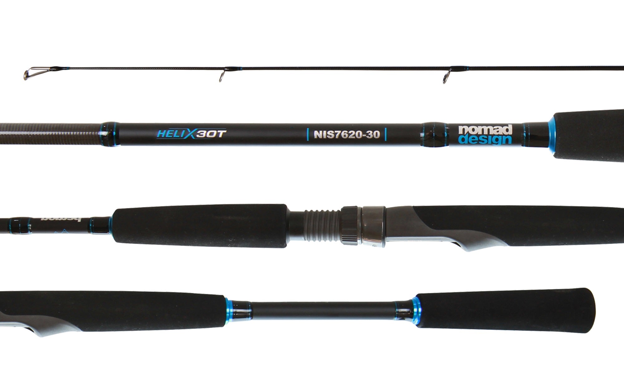 Nomad Design Inshore Spin Rods NIS7620-30 SPIN 7'6" 1pc 20lb-30lb