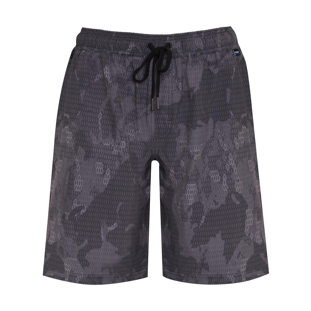 Nomad Design Volley Shorts - Charcoal Camo 30