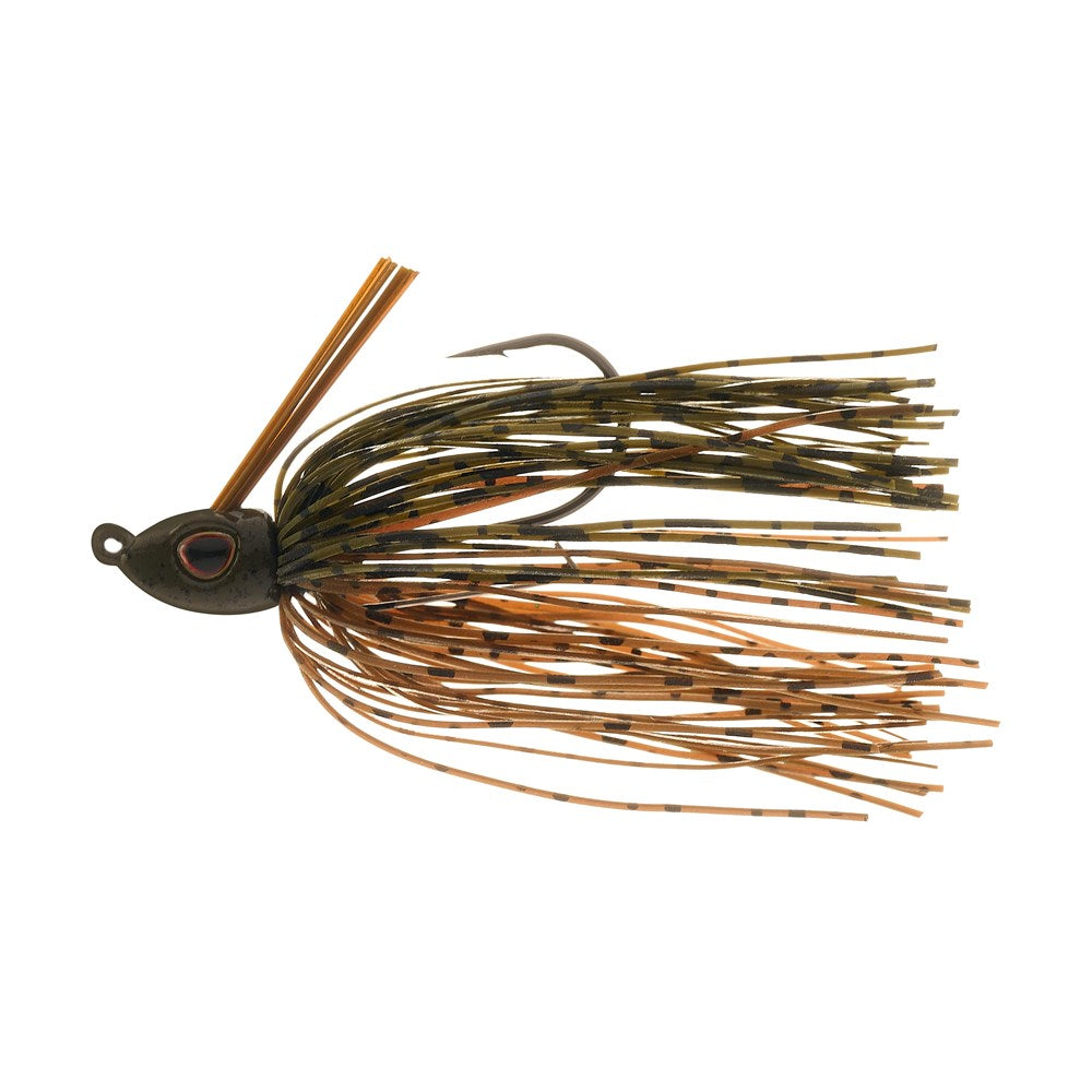 Nomad Design Machete Swim Jig - Light Cover 1/4oz Green Pumpkin