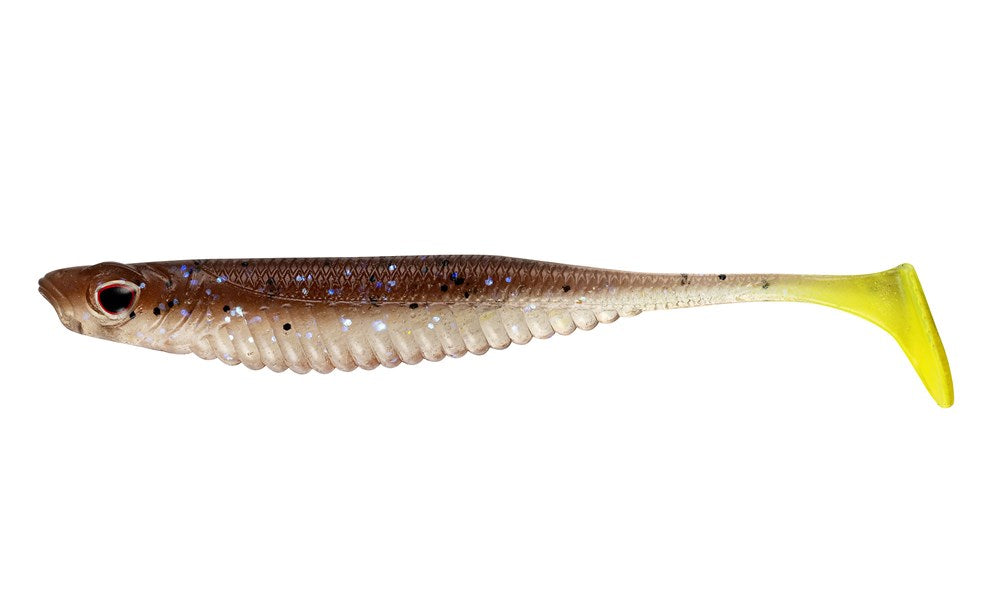 Nomad Design Spectre Minnow 4" Swimbait - 5 Pack - Live Ops Pearl white