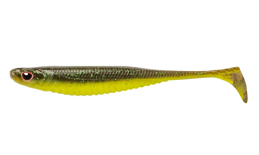 Nomad Design Spectre Minnow 4" Swimbait - 5 Pack - Live Ops Gold Bullet