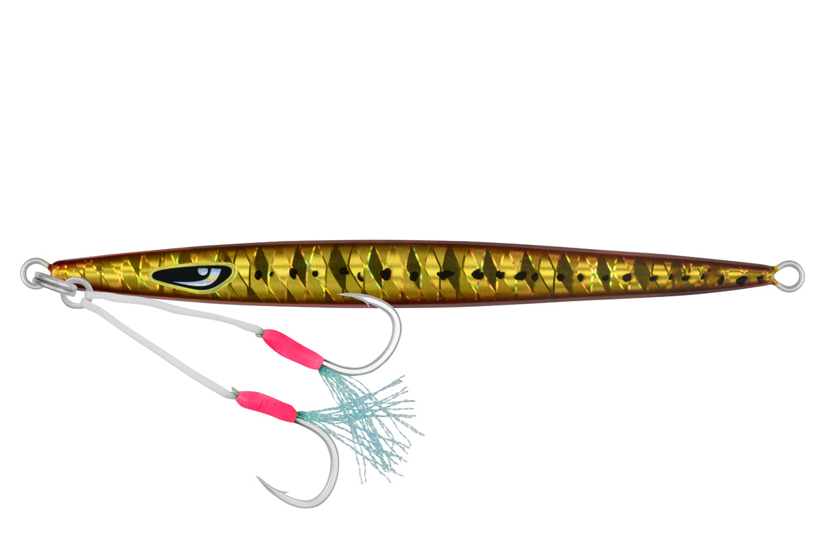 Nomad Design The Streaker Jig 60g - 2oz Black Pink Mackerel