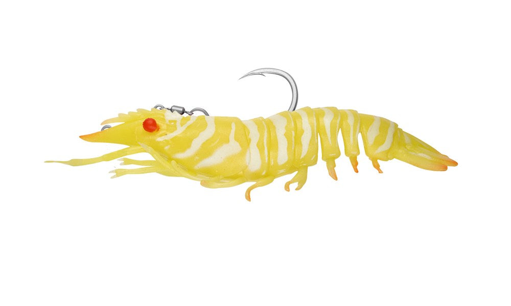 Nomad Design Sumo Shrimp Rigged 4" - Live Ops Hyper Pink