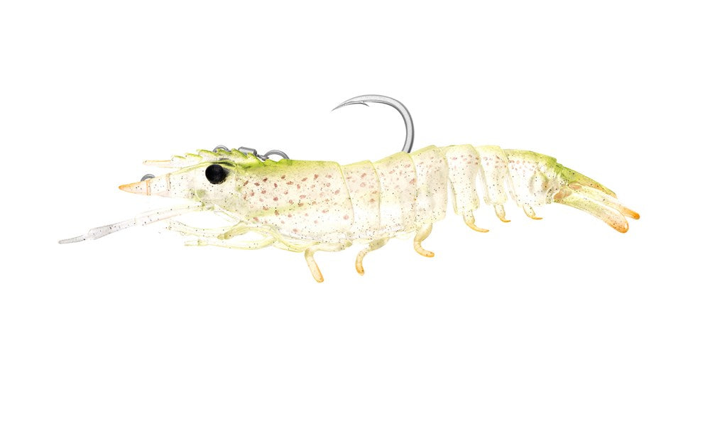 Nomad Design Sumo Shrimp Rigged 5" - Live Ops Natural Tiger