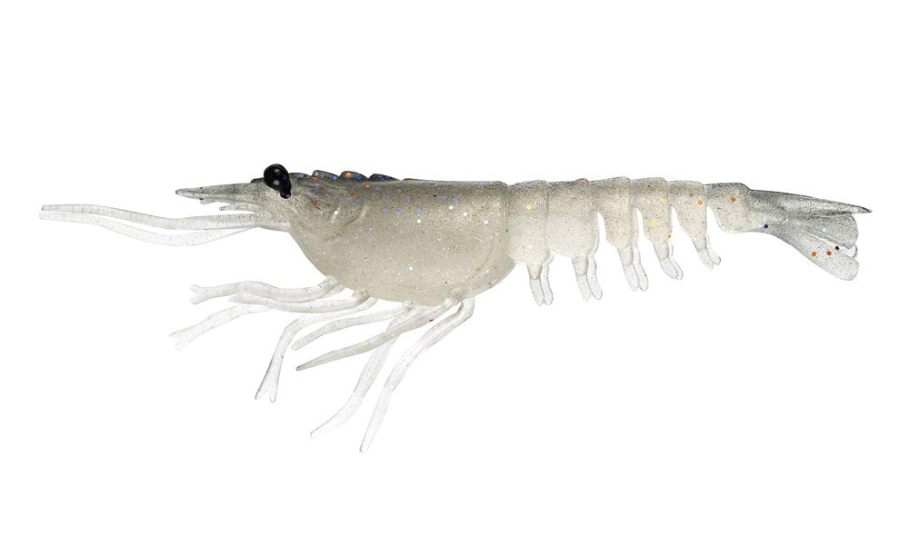 Nomad Design Switcher Shrimp 4.25" - 4 Pack - Live Ops Glow Chartreuse