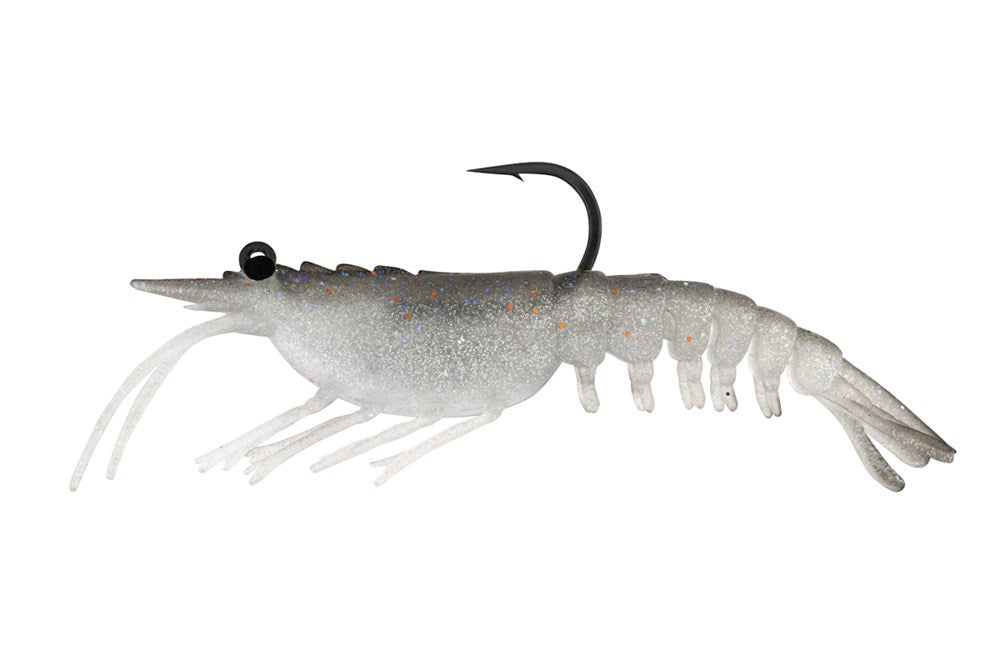 Nomad Design Tideline Shrimp 3.5" 1/4oz - Live Ops Gold Bullet UV