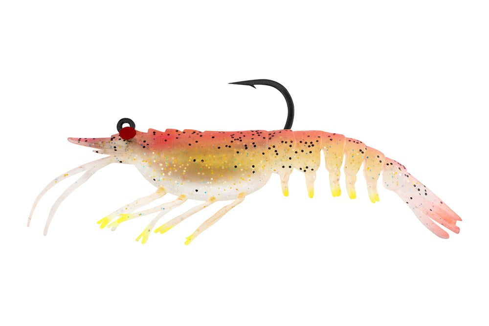 Nomad Design Tideline Shrimp 3.5" 1/4oz - Live Ops Chartreuse UV