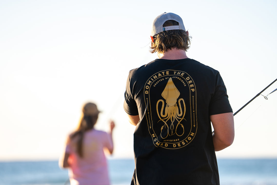 Nomad Tackle T-Shirt - Squidtrex™ Domination Black