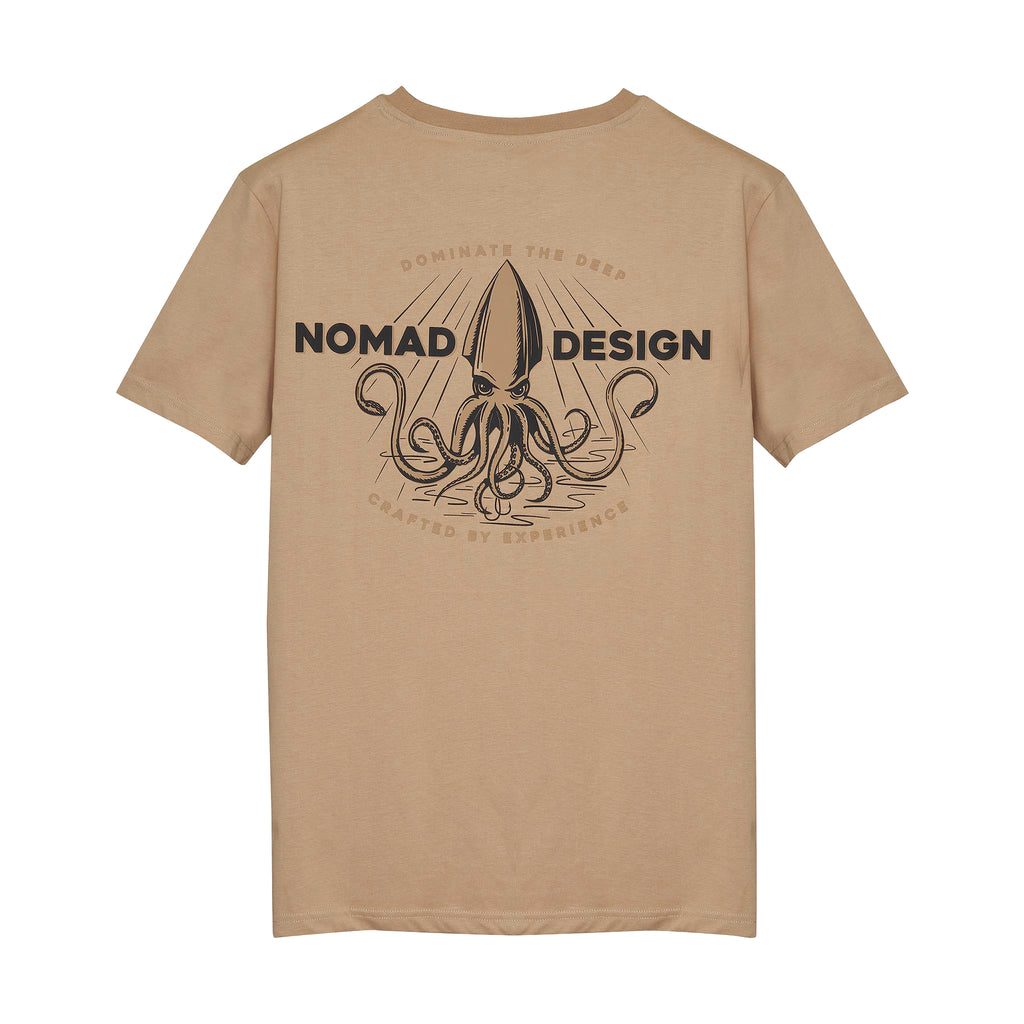 Nomad Design T-Shirt - Squidtrex™ Rising Tan Small