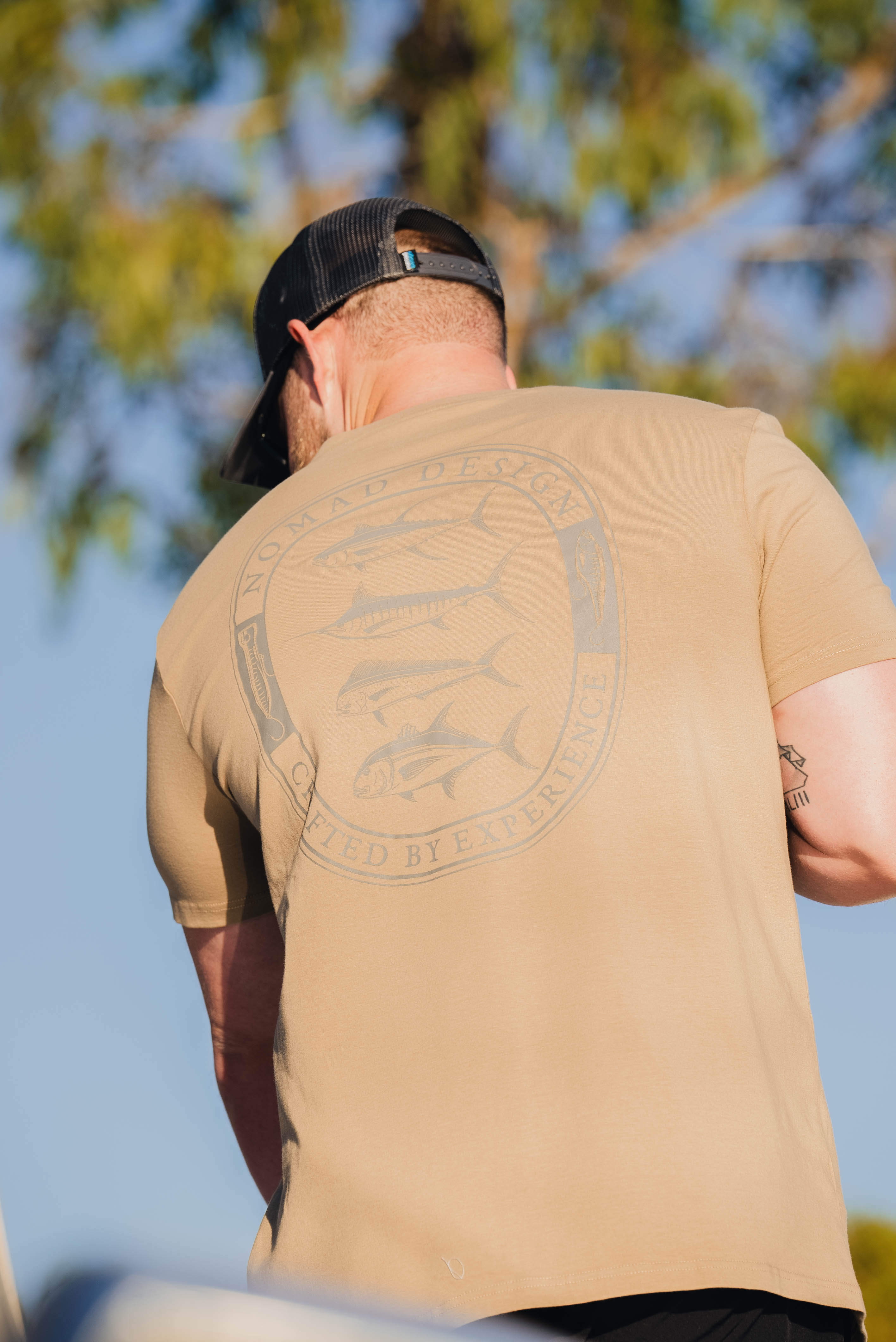 Nomad Design T-Shirt - Trophy Badge