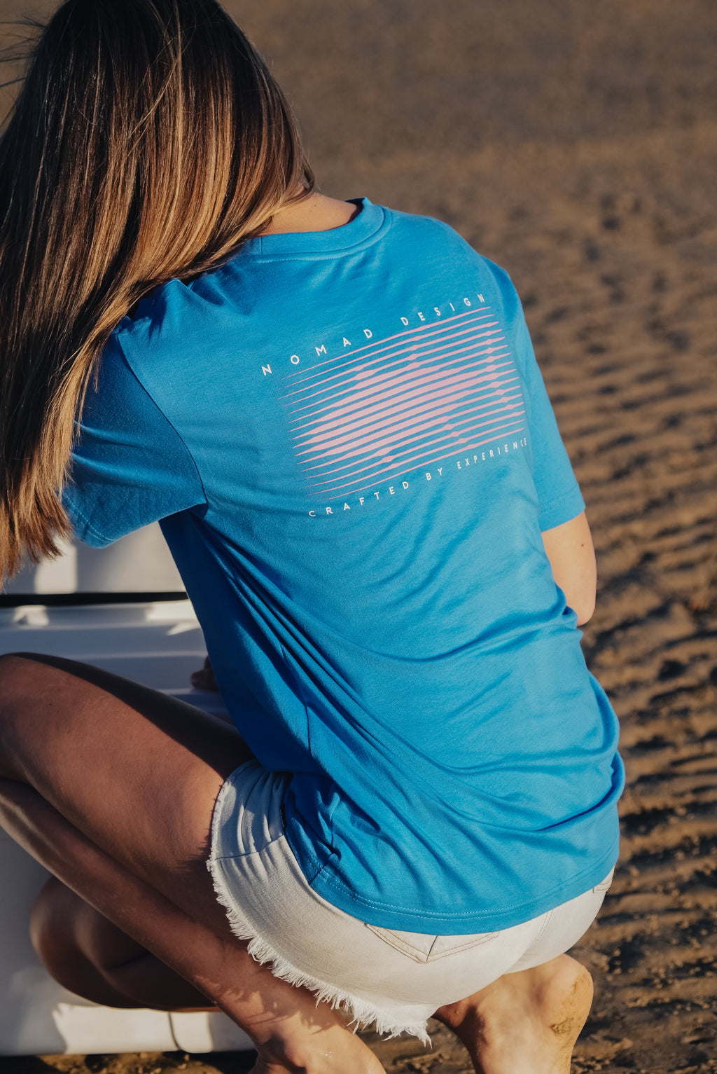 Nomad Design Womens T-Shirt - Fine Lines