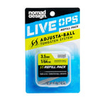 Nomad Design Tungsten 3.5mm Adjusta-Ball Live Ops Refill Pack (20pcs) Default Title