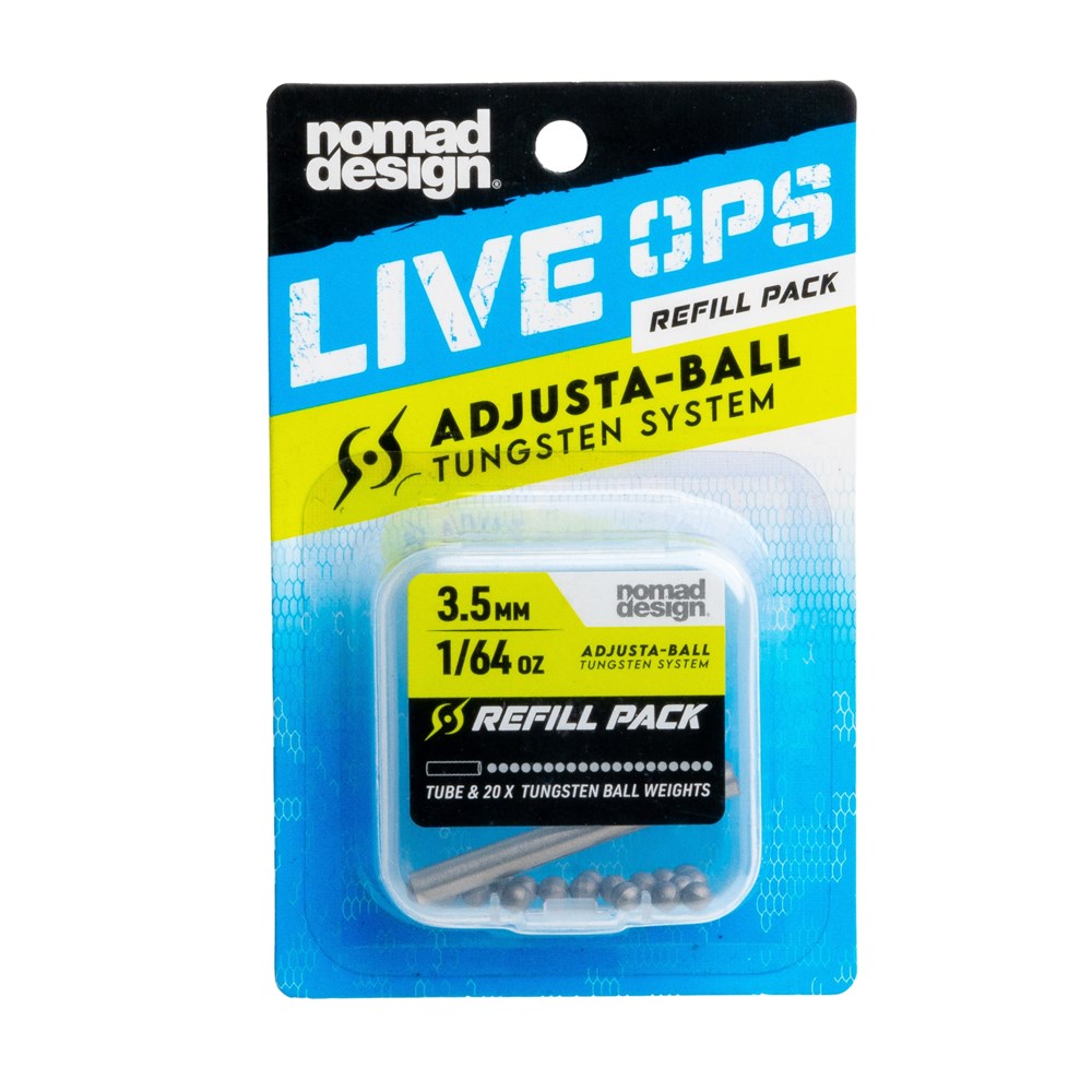 Nomad Design Tungsten 3.5mm Adjusta-Ball Live Ops Refill Pack (20pcs) Default Title
