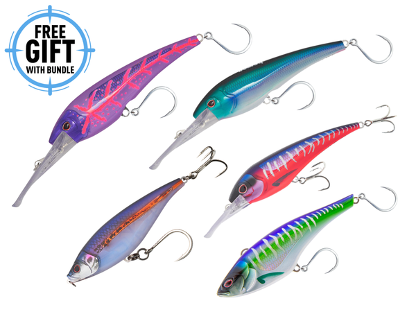 Nomad Tackle Wahoo Trolling Lures Bundle