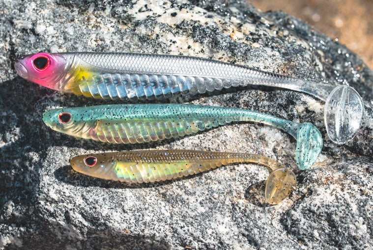 Spectre Minnow Mirage X Foil Paddletail – Nomad Tackle