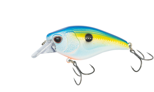Nomad Design Atlas 55 Square Bill Crankbait 2" Chartreuse Black Back